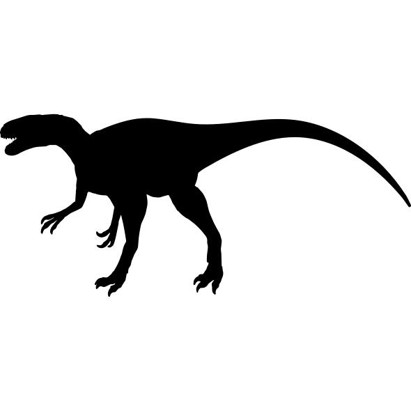 Megalosaurus dinosaur shape