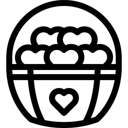 Basket of Hearts