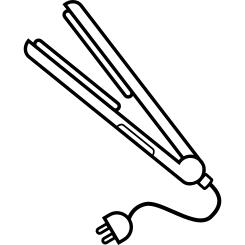 Hair straightener