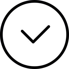 Clock thin line
