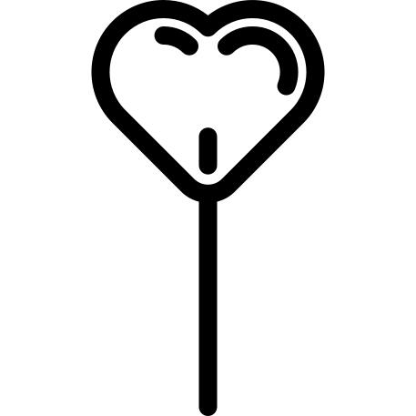 Heart Shaped Lollipop
