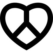 Love and peace symbol