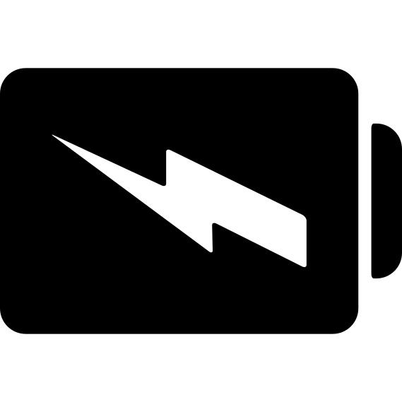 Battery charged symbol