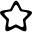 Rounded points star