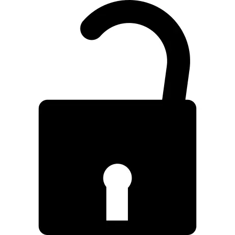 Open lock variant silhouette