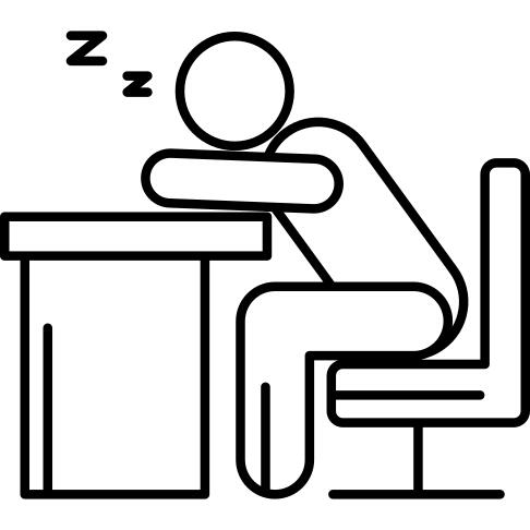 Man Snoozing