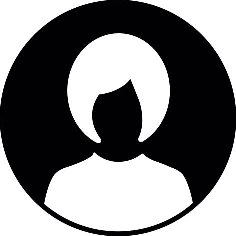 Female user with short hair avatar
