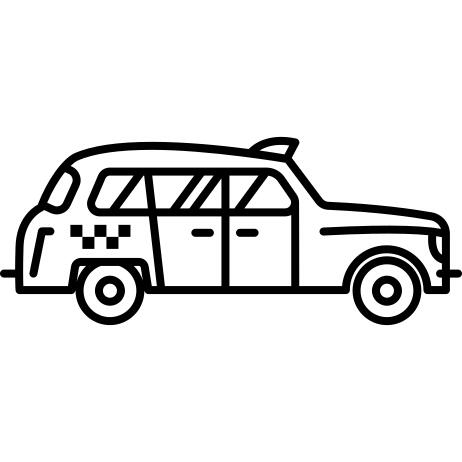 Taxi Facing Right