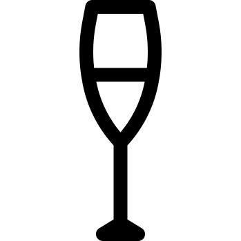 Glass of champagne