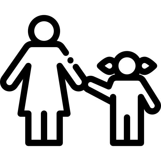 Mother and daughter