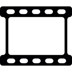 Blank film strip