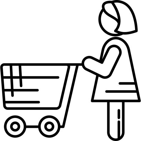 女人购物