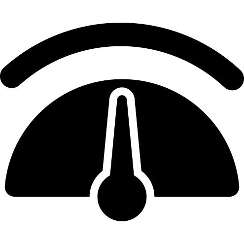 Speedometer Silhouette