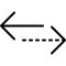 Horizontal arrows