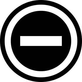 One Way Sign