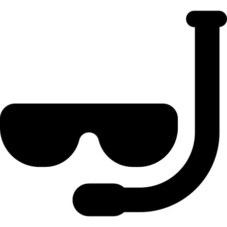 Diver Snorkel and Glasses