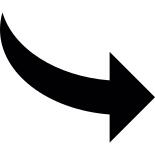 Curve arrow pointing right