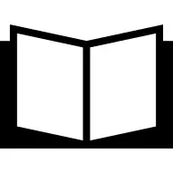 Open book variant with silhouette