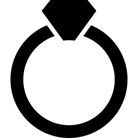 Ring with precious stone