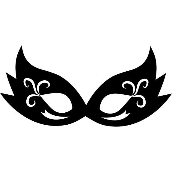 Feminine carnival mask