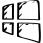 Windows 8 sketched logo