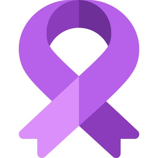 Purple ribbon