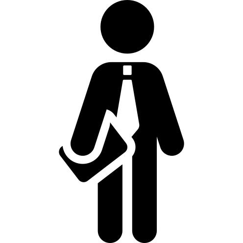 Businessman with tie