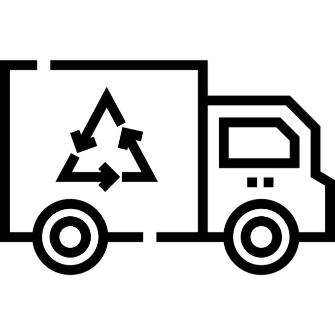 Recycling truck