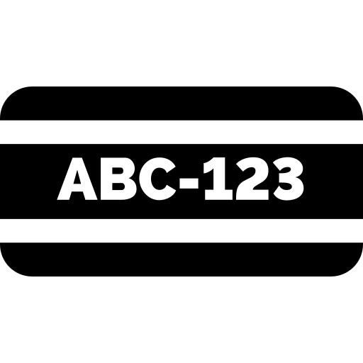 License plate