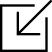 Arrow Inside Square