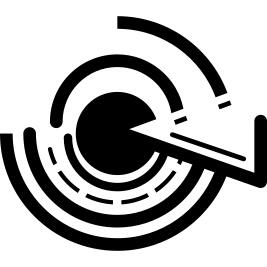 Electronic circular circuit print