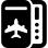 Smartphone airplane mode sign