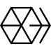Hexagon with Right Arrow