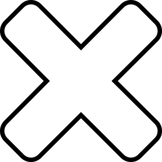 删除十字轮廓界面符号