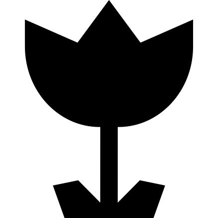 Angular flower