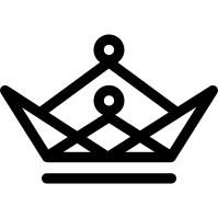 Royal crown of chinese style