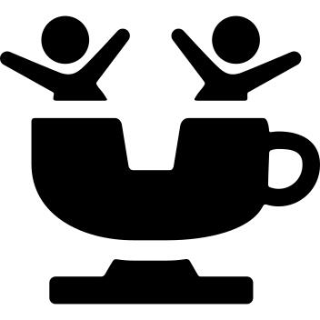 Rotative cup