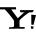 Yahoo letter logo with exclamation sign