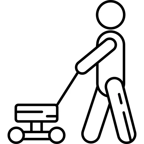 Cutting Lawn