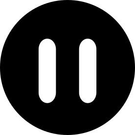 Pause button made up of two vertical lines