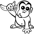 Cyber​​Chimps标志笔画