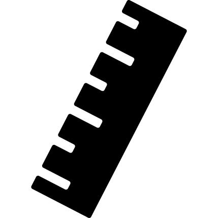黑色标尺