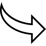 Curved Arrow pointing to right
