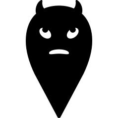 Halloween evil creature
