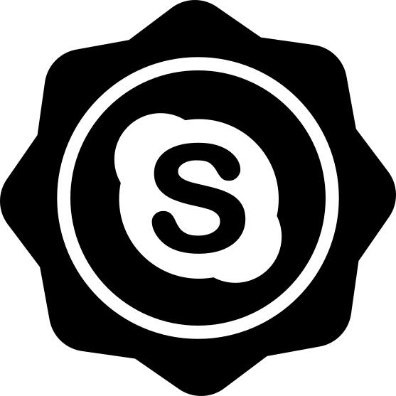 Skype社交徽章