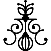 Floral vertical design