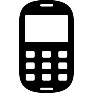 Mobile Phone with Nine Keys