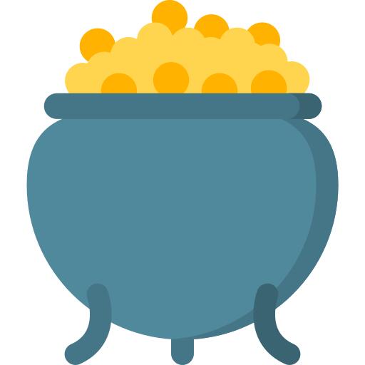 Gold pot