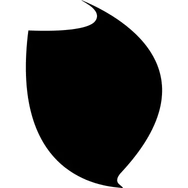 Leaf shaped shield