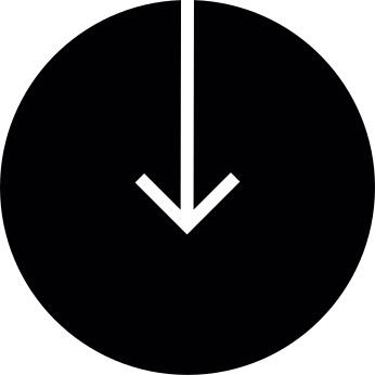 Down Arrow Circular Button